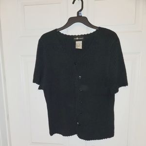 Button up sweater/short cardigan